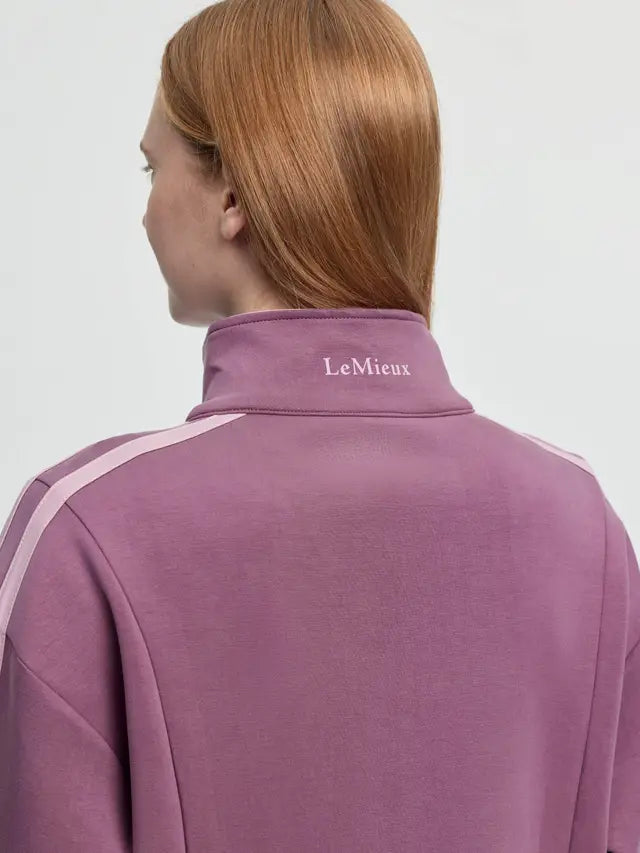 LeMieux Connie Half Zip Sweat Mallow | Equiflair