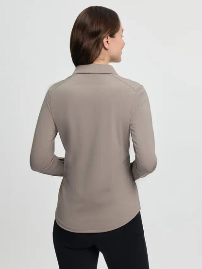 LeMieux Sarah Shirt Base Layer Pecan | Equiflair