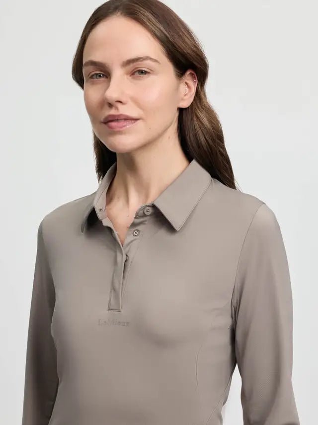 LeMieux Sarah Shirt Base Layer Pecan | Equiflair