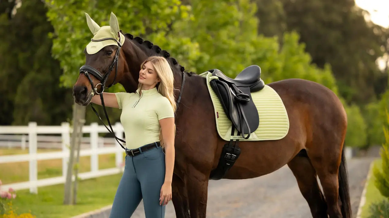 LeMieux Air-Tek Mesh Dressage Square Macaron