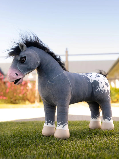 LeMieux Comet Appaloosa toy pony with plaitable mane grooming