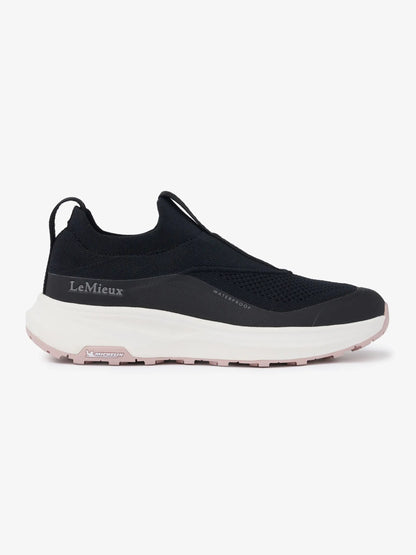 LeMieux Kanta Slip On Waterproof Trainers Black | Equiflair
