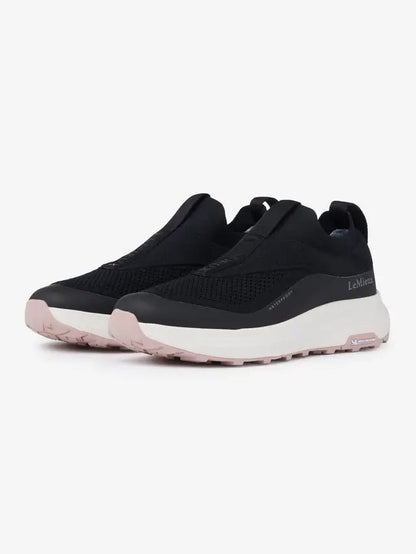 LeMieux Kanta Slip On Waterproof Trainers Black | Equiflair