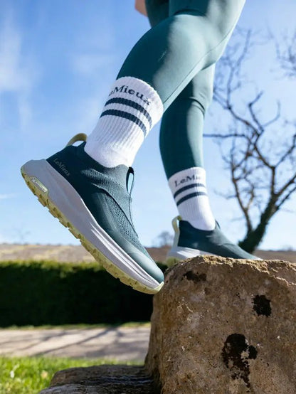 LeMieux Kanta Slip On Waterproof Trainers Jungle | Equiflair