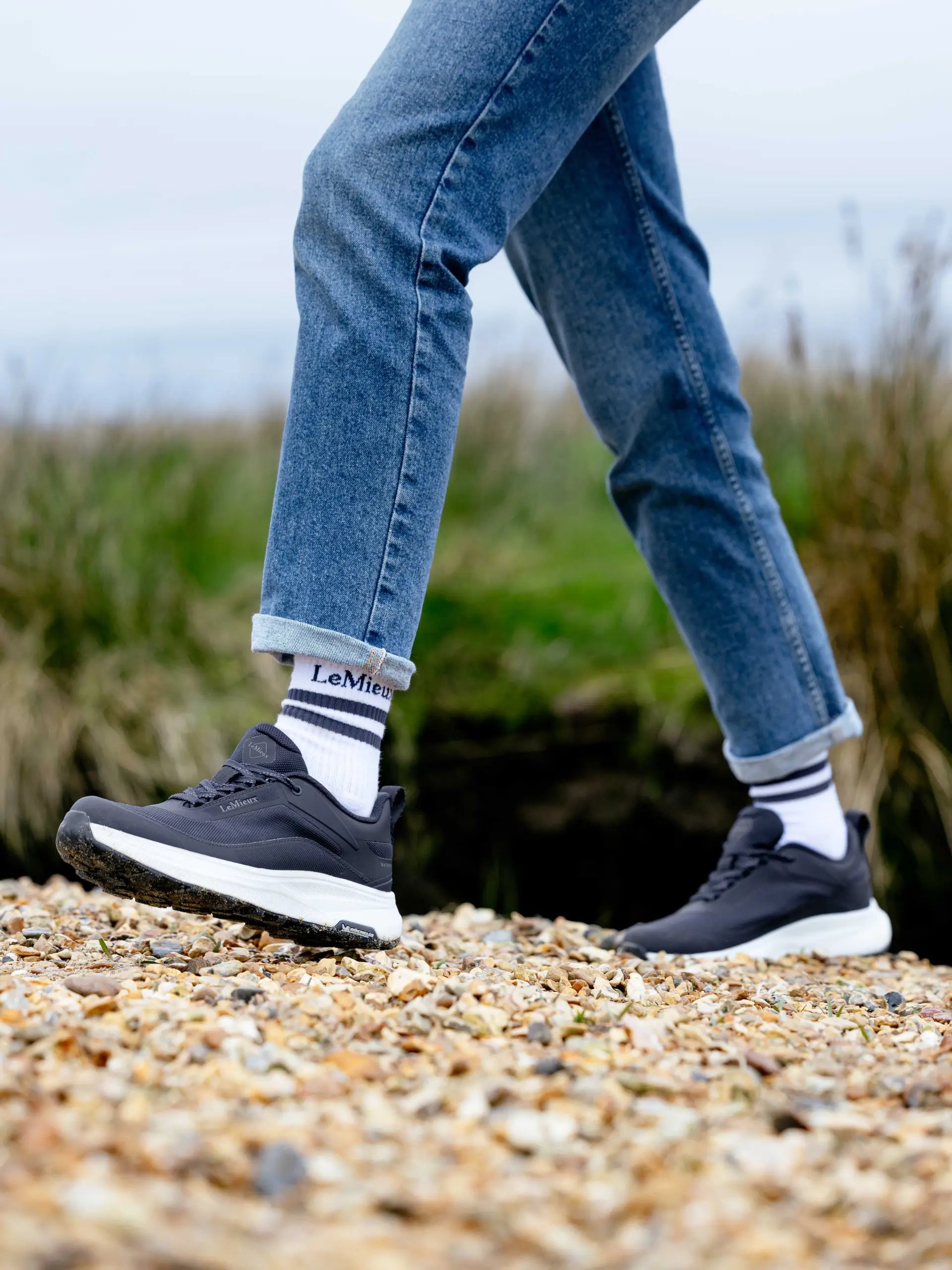 LeMieux Kanta Waterproof Trainers Navy | Equiflair