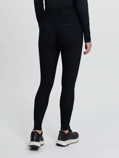 LeMieux Brilliance Black Knee Grip Breeches for Women | Equestrian Riding Pants