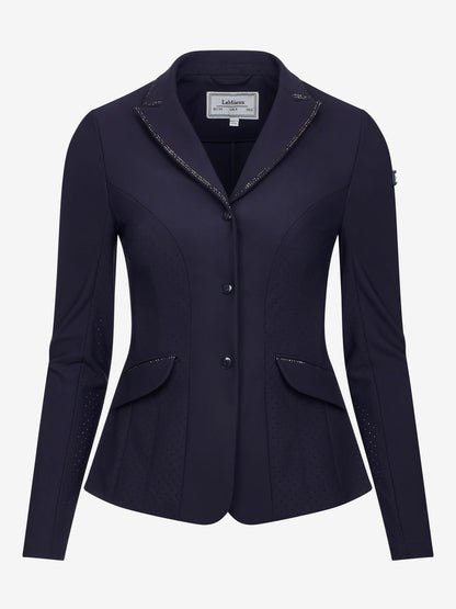 LeMieux Brilliance Diana Navy Ladies Show Jacket with Rhinestones | Equestrian Apparel
