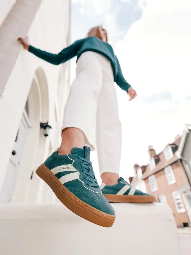 LeMieux Stockbridge Suede Lifestyle Trainers Jungle | Equiflair