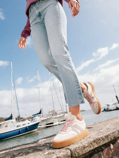 LeMieux Stockbridge Suede Lifestyle Trainers Stone | Equiflair