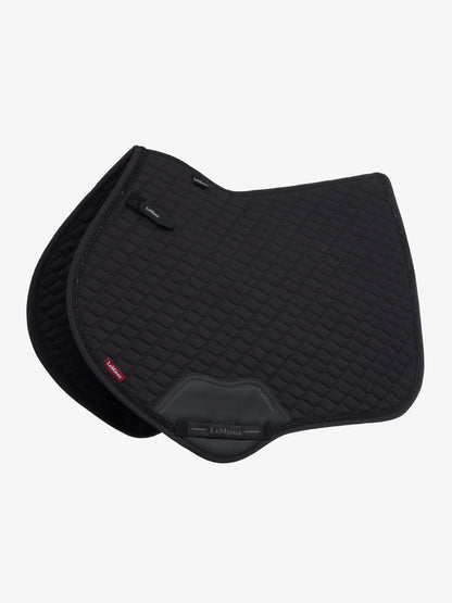 LeMieux Brilliance Close Contact Square Saddle Pad Black - Equestrian Gear
