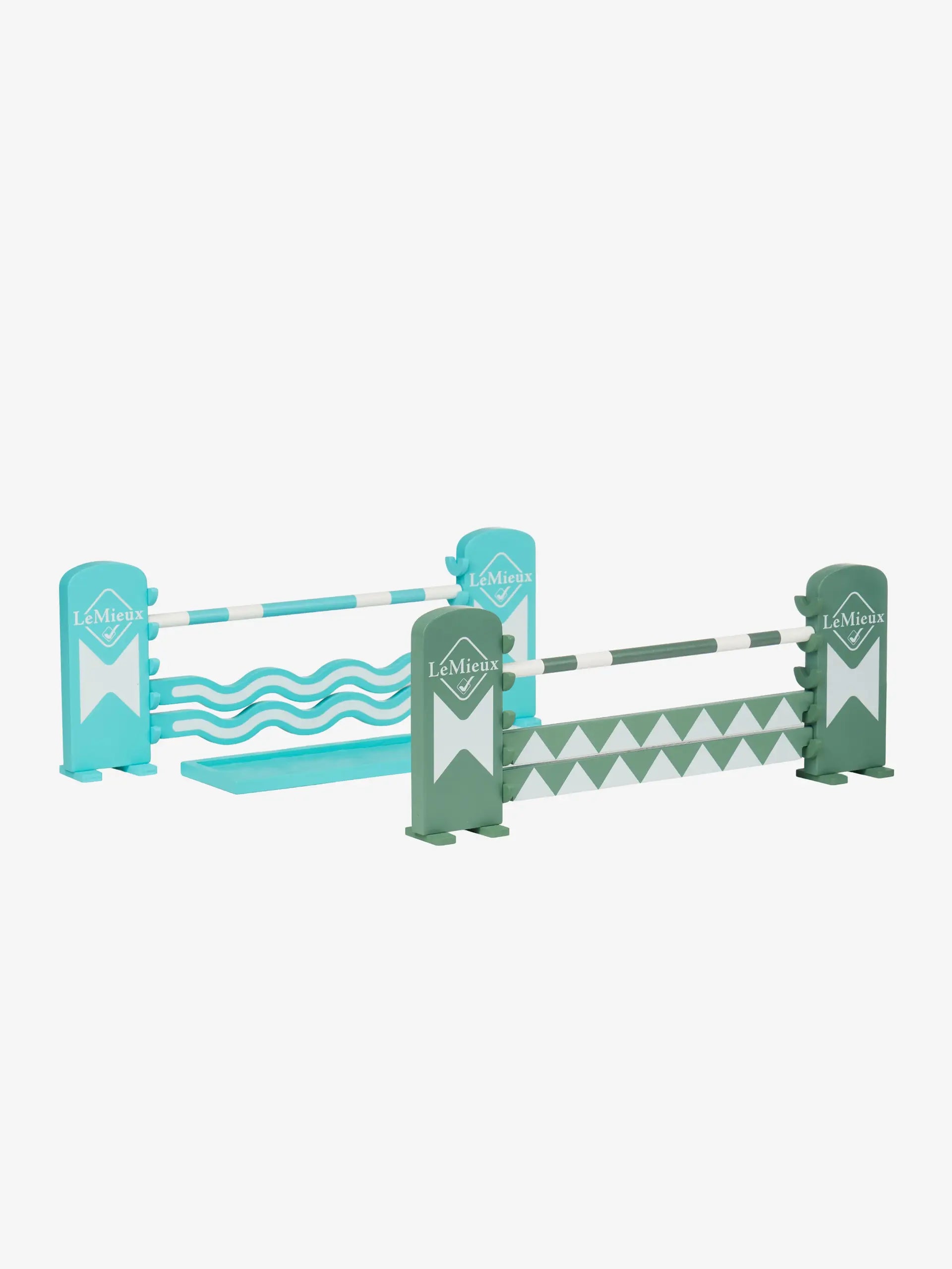 LeMieux Toy Pony Jump Set Azure/Sage/White | Equiflair