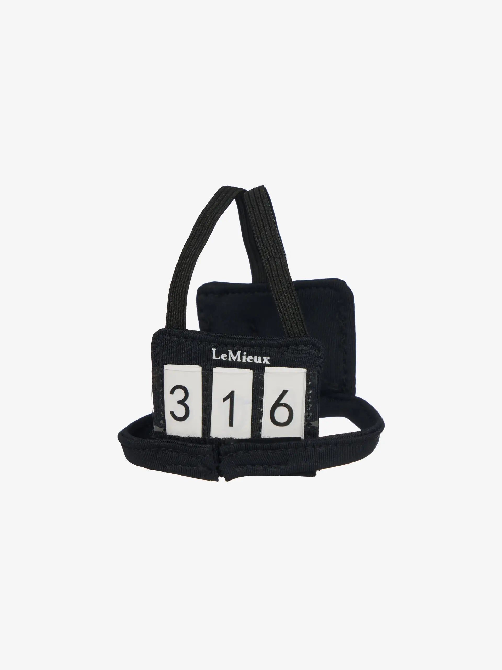 LeMieux toy rider body protector and number bib black with 316