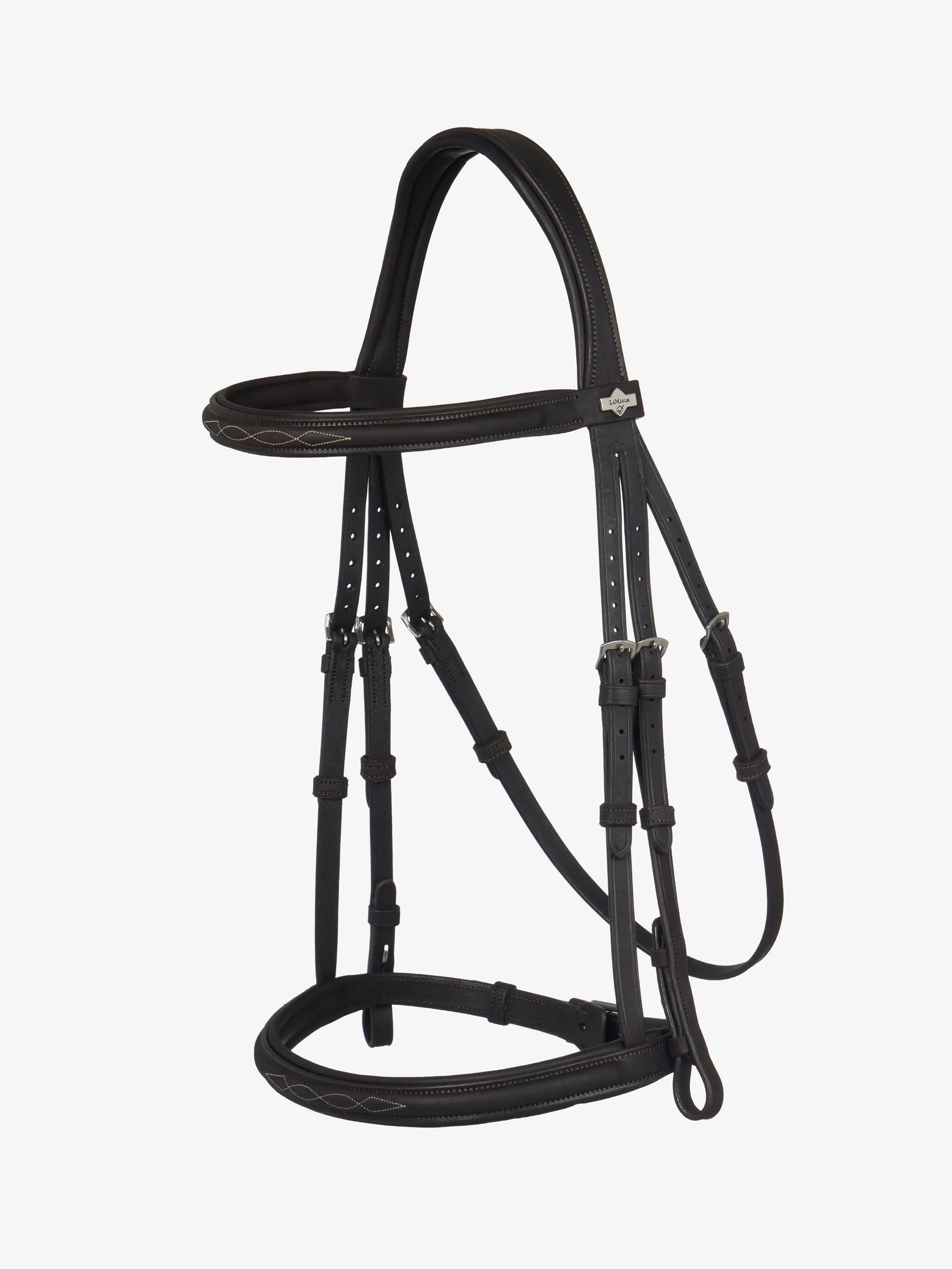 LeMieux Arika Classique Cavesson Bridle Brown