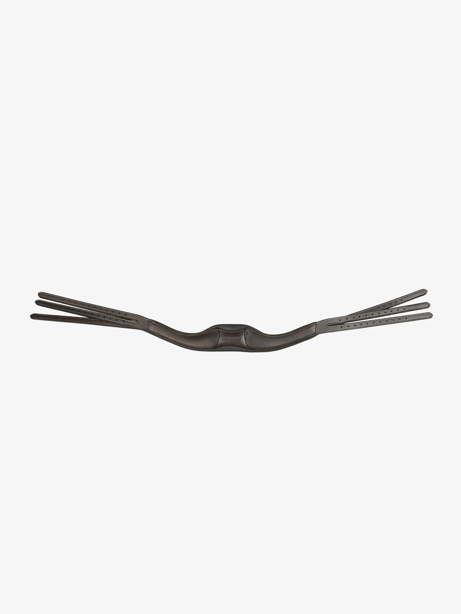 LeMieux Arika Anatomic Headpiece Brown/Silver
