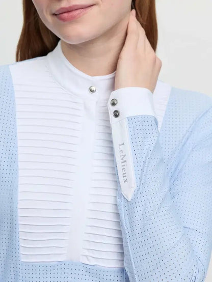 LeMieux Arielle Long Sleeve Show Shirt Mist | Equiflair