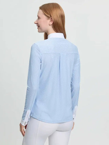 LeMieux Arielle Long Sleeve Show Shirt Mist | Equiflair