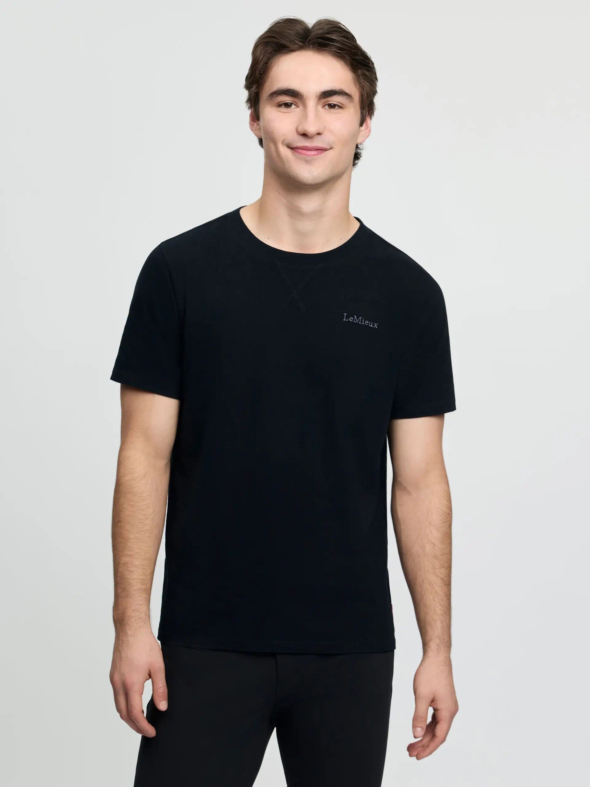 LeMieux Mens T-Shirt Black | Equiflair