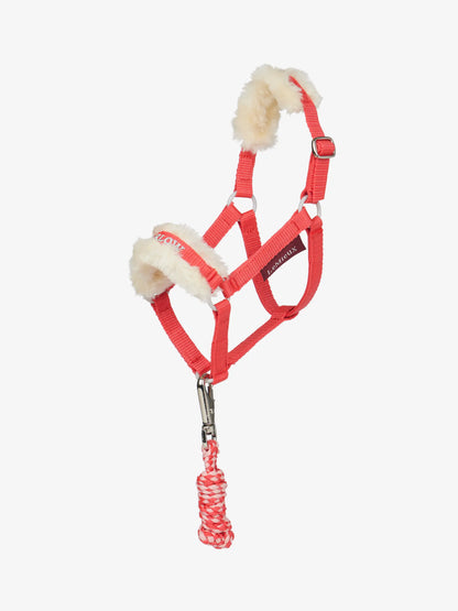 LeMieux Harlow Hobby Horse Headcollar & Leadrope Coral Crush