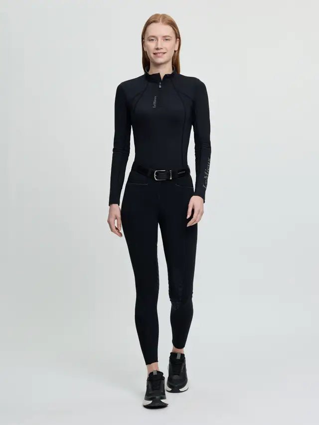 LeMieux Imogen Knee Grip Breeches Black | Equiflair