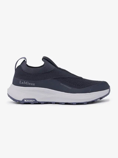 LeMieux Kanta Slip On Waterproof Trainers Navy | Equiflair