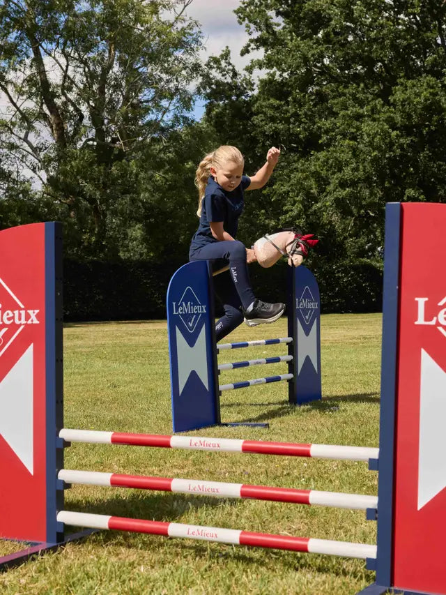 LeMieux Hobby Horse Jump Benetton Blue