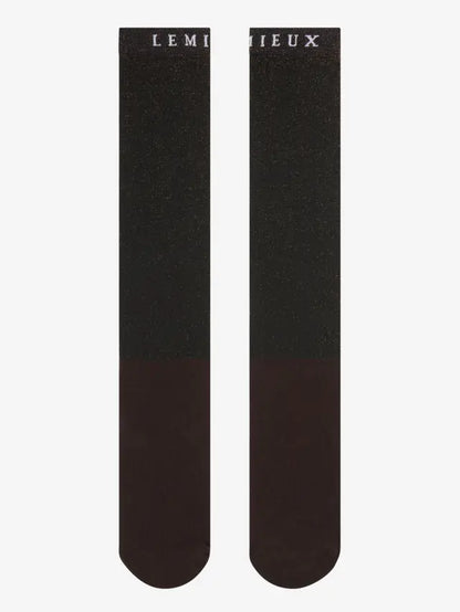LeMieux Brilliance Competition Socks Espresso