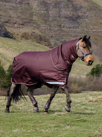 Lemieux Arika Ripstop 200g Turnout Rug in Bramble: Waterproof & Breathable Horse Rug