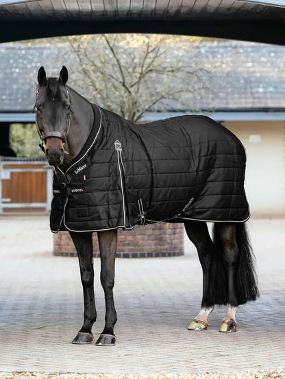 LeMieux Kudos ClimaCore 100g black stable rug with neck for horses - comfortable & protective
