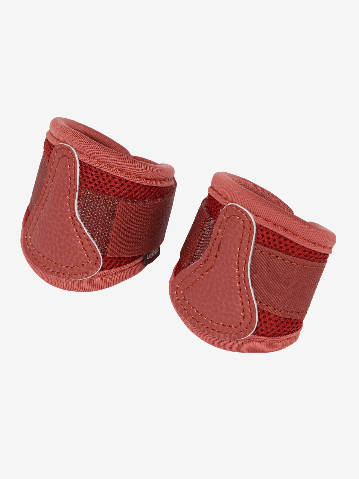 LE MIEUX Toy Pony Mesh Brushing Boots Russet - Breathable Equestrian Gear