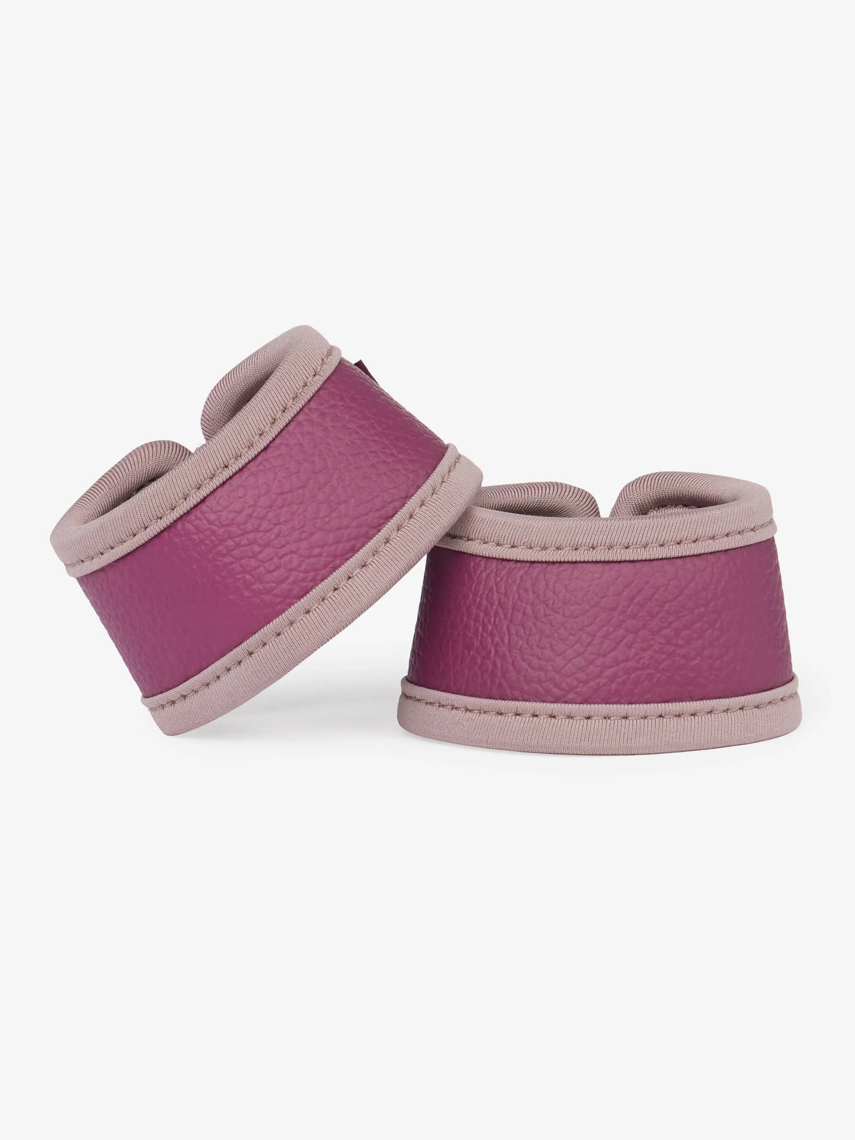 LeMieux Toy Pony Over Reach Boots Blackberry Purple - Miniature Pony Care Accessories
