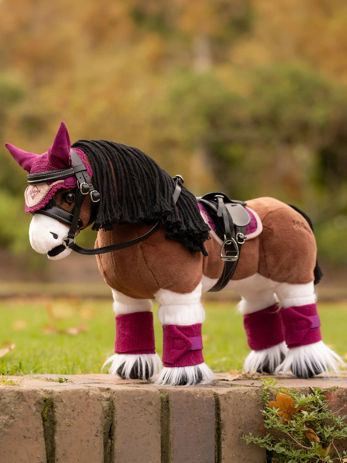 LeMieux Toy Pony Pad Blackberry