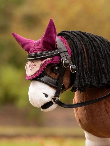 LeMieux Toy Pony Fly Hood Blackberry