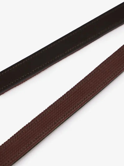 LeMieux Hobby Horse Rubber Grip Reins Brown