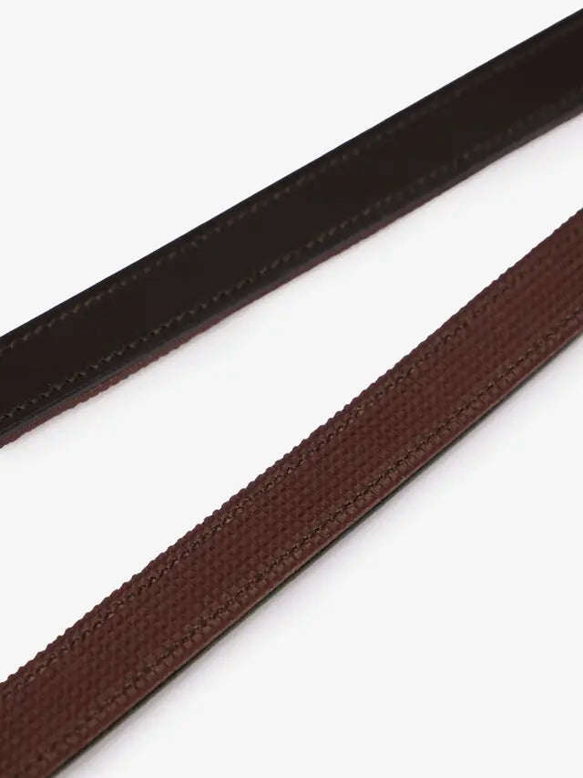 LeMieux Hobby Horse Rubber Grip Reins Brown