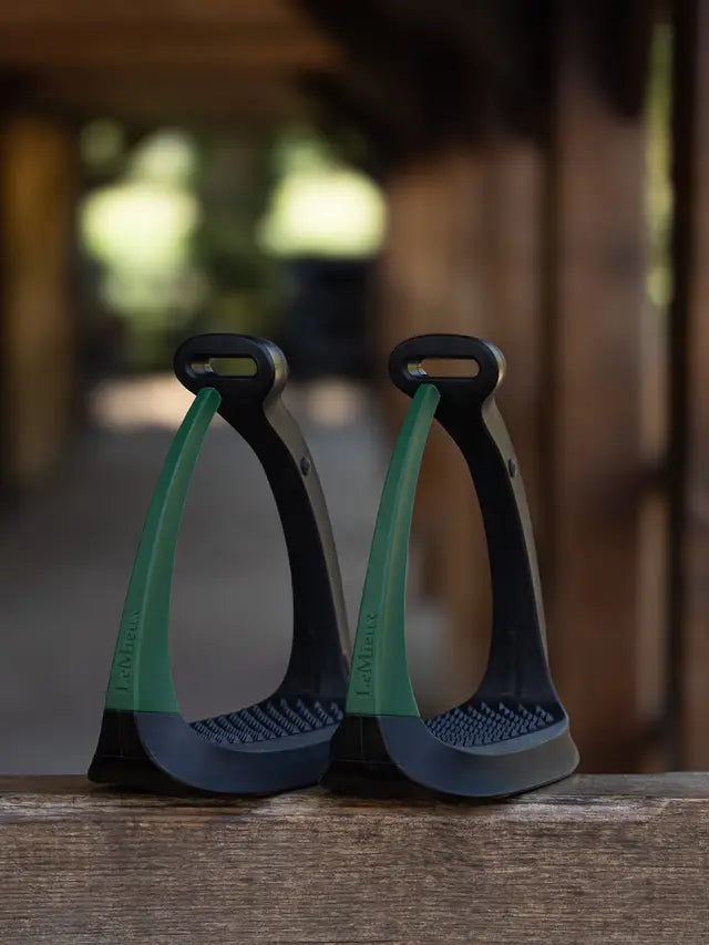 LeMieux VectorFlex Stirrup Arm Hunter Green
