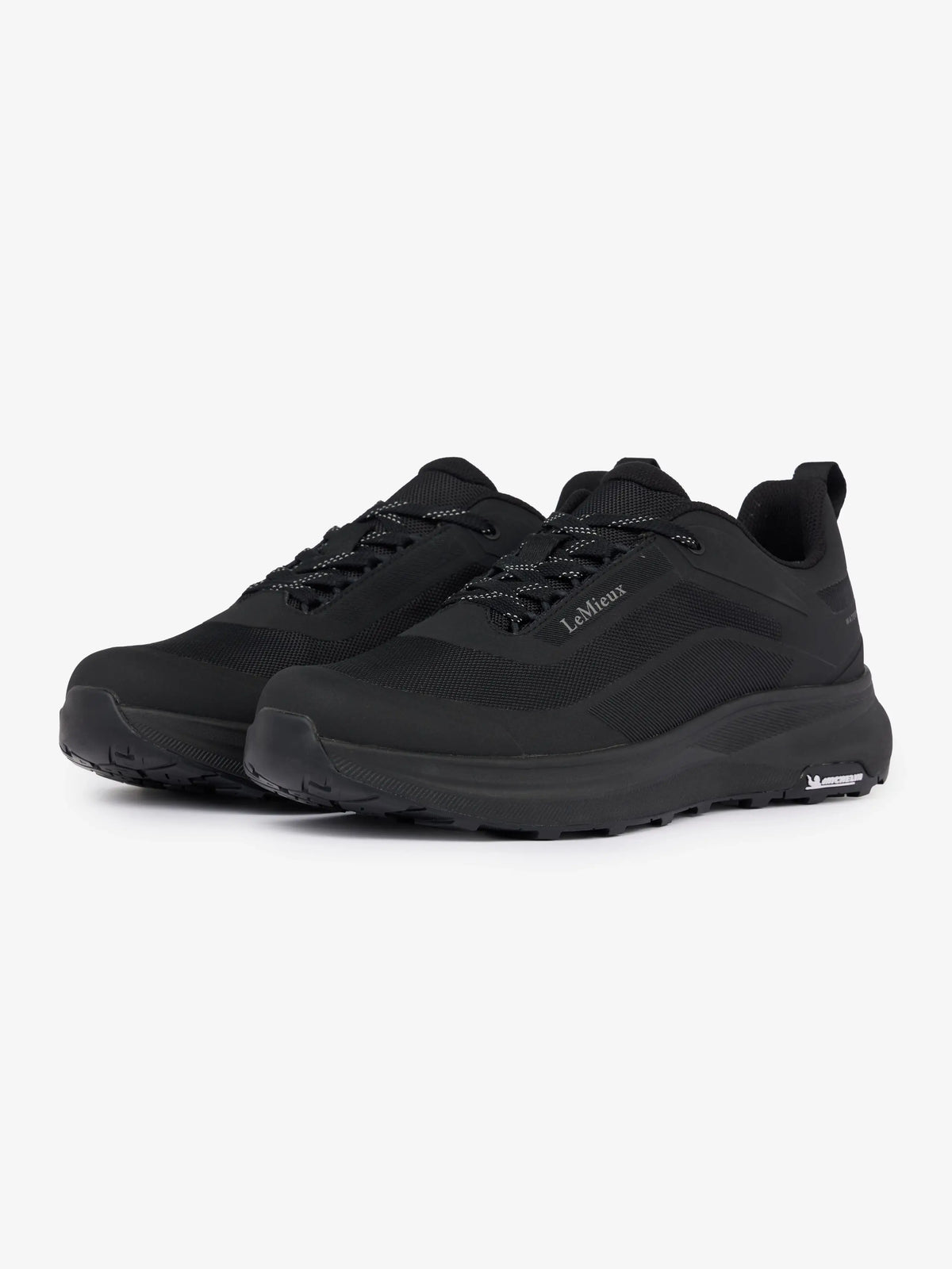 LeMieux Men's Kanta Waterproof Trainers in Black - Stylish and durable for equestrian lifestyle.