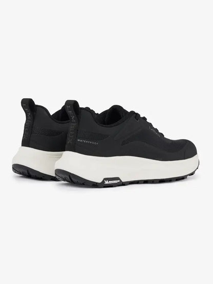 Lemieux black waterproof junior trainers with Michelin sole
