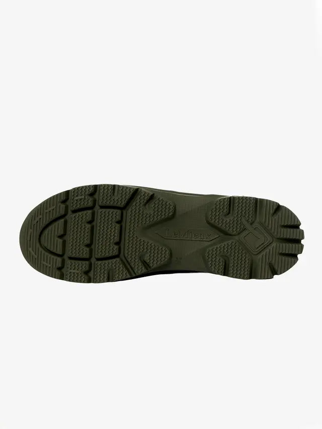 LeMieux Bramshaw Olive Welly Rubber Outsole with High Traction Lugs