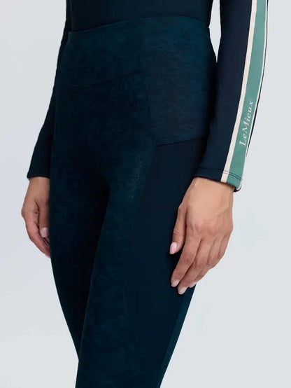 LeMieux Naomi Pull On Breeches Printed Navy