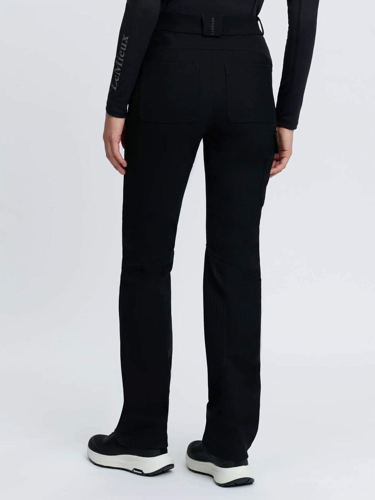 LeMieux Stormwear Stretch Waterproof Trousers Black - Waterproof Equestrian Pants