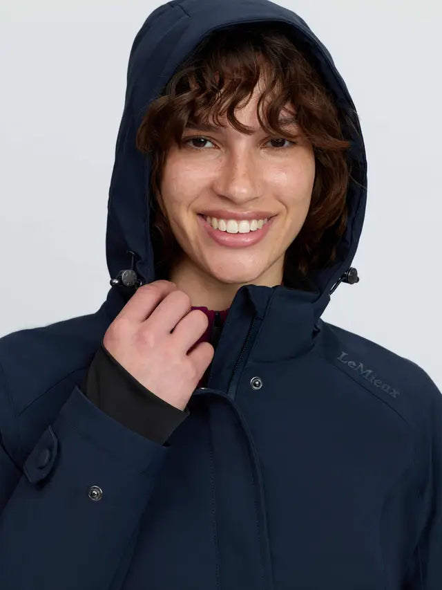 LeMieux Erin Waterproof Padded Coat Navy