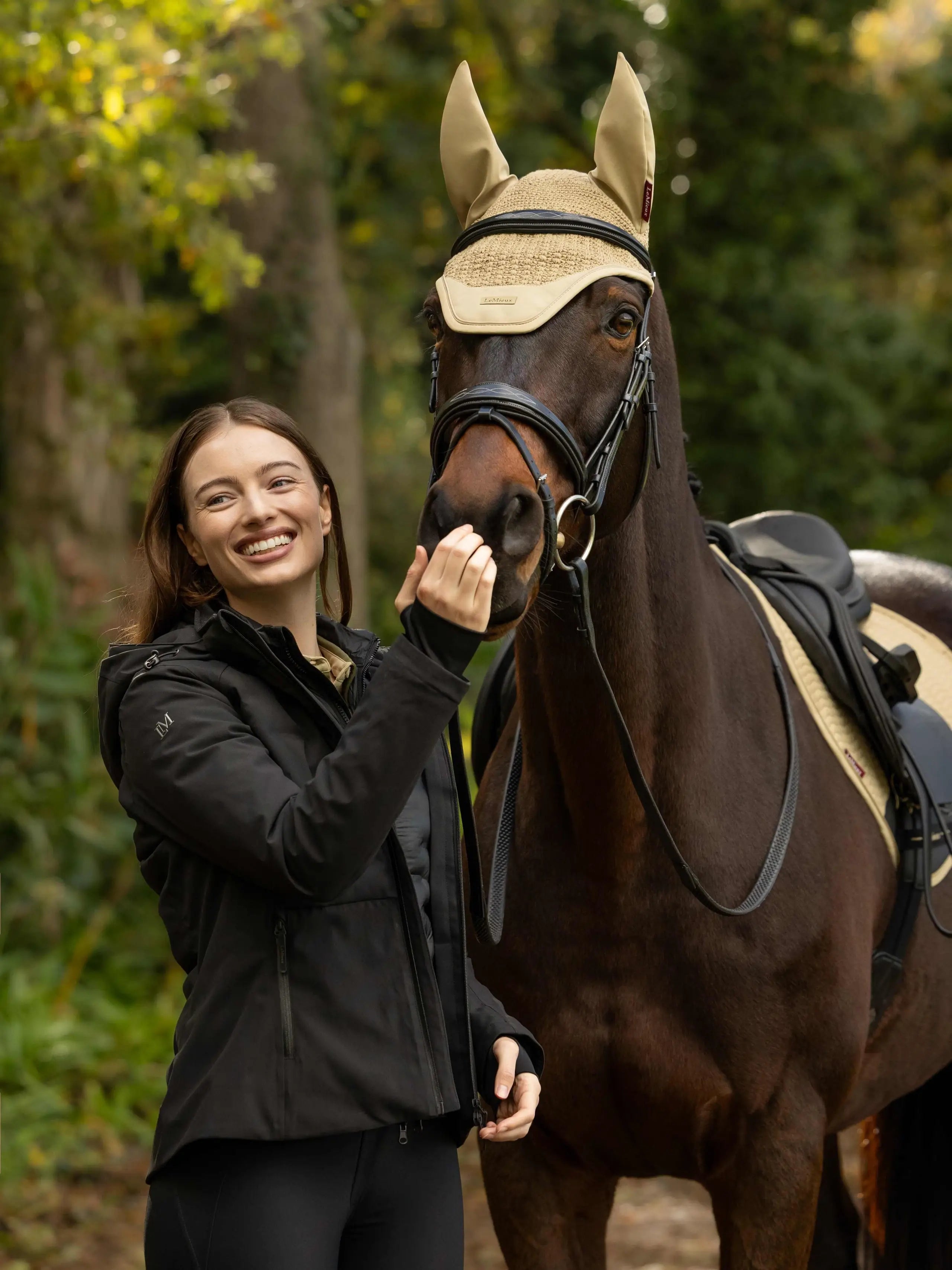 LeMieux Essence Fly Hood Pear