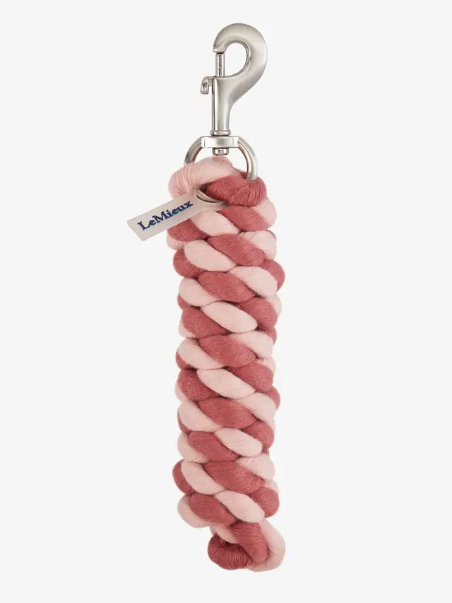 LeMieux Polycotton Leadrope Spiced Earth/Petal