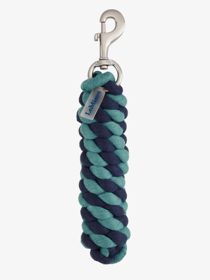 LeMieux Polycotton Leadrope Aloe/Navy
