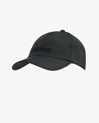 LeMieux Sealskinz Waterproof Foldable Peak Cap Black | Equiflair