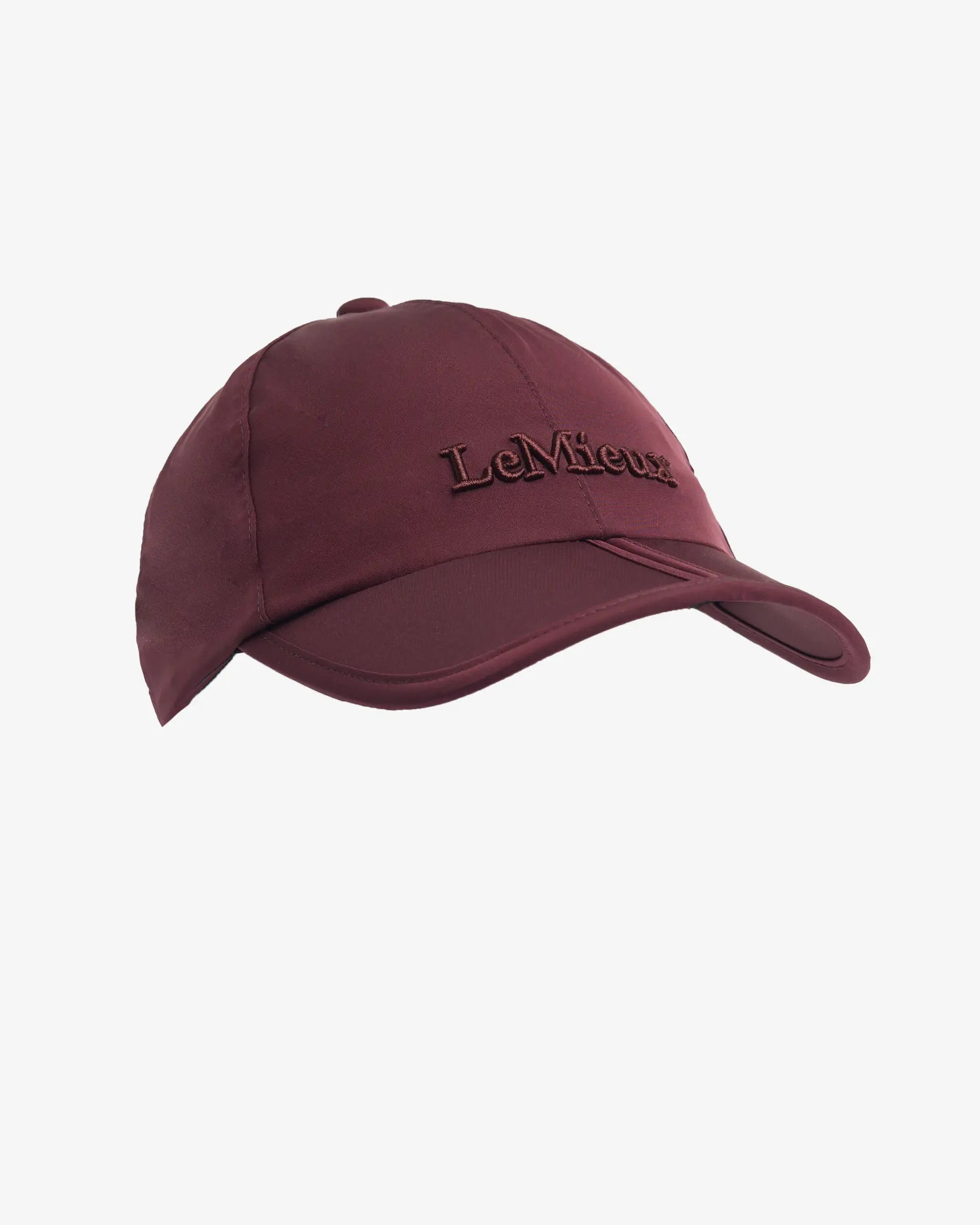 LeMieux Sealskinz Waterproof Foldable Peak Cap Burgundy | Equiflair