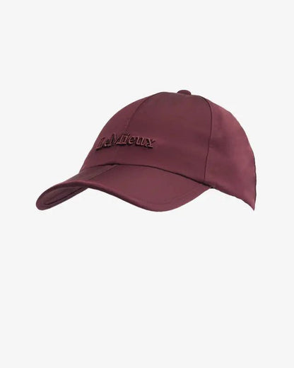 LeMieux Sealskinz Waterproof Foldable Peak Cap Burgundy | Equiflair