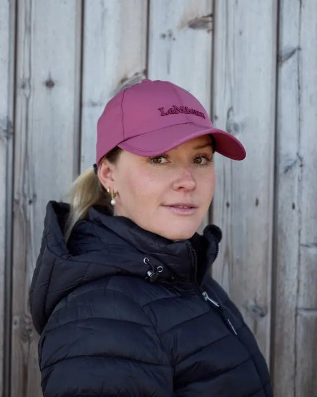 LeMieux Sealskinz Waterproof Foldable Peak Cap Pink | Equiflair