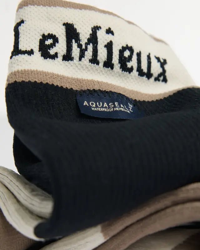 LeMieux Sealskinz Waterproof Socks Black | Equiflair