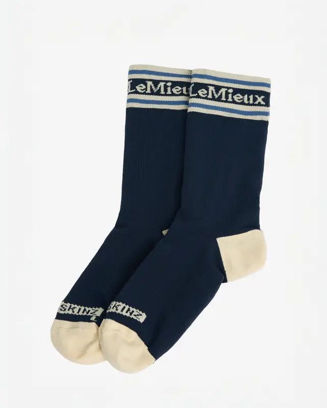 LeMieux Sealskinz Waterproof Socks Navy | Equiflair